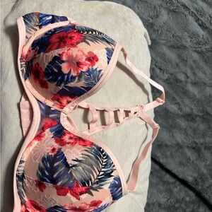 Victoria's Secret Pink Floral Bra